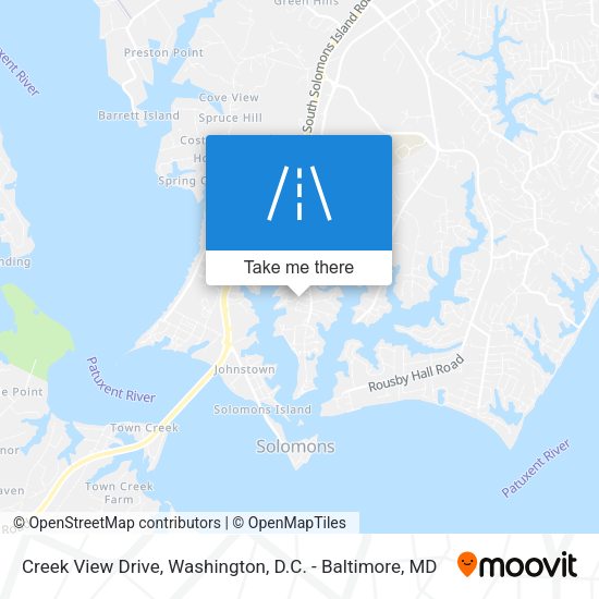 Creek View Drive map