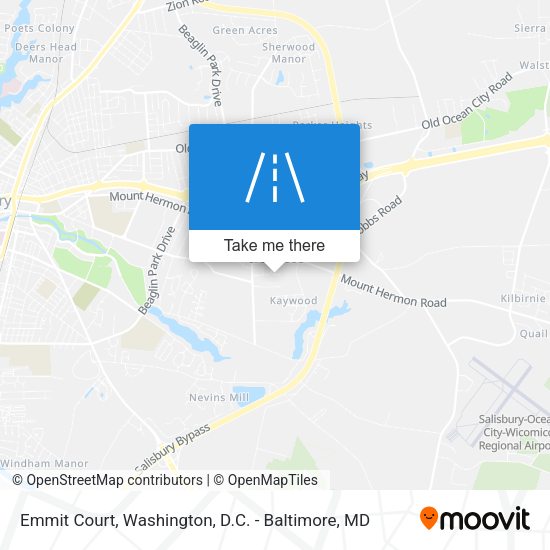 Emmit Court map
