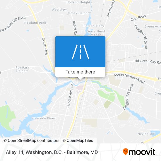 Alley 14 map