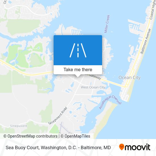 Mapa de Sea Buoy Court