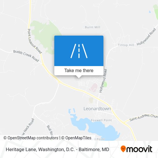 Heritage Lane map