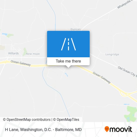 H Lane map