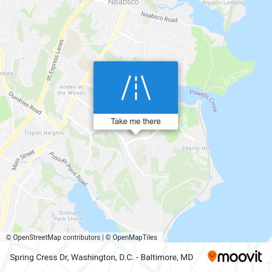 Mapa de Spring Cress Dr