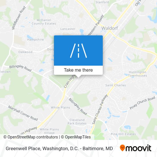 Greenwell Place map