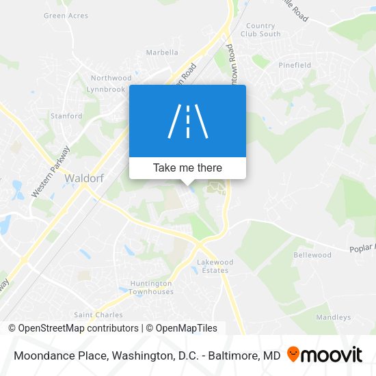Moondance Place map