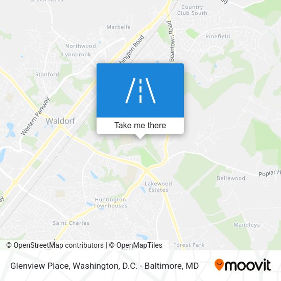 Glenview Place map