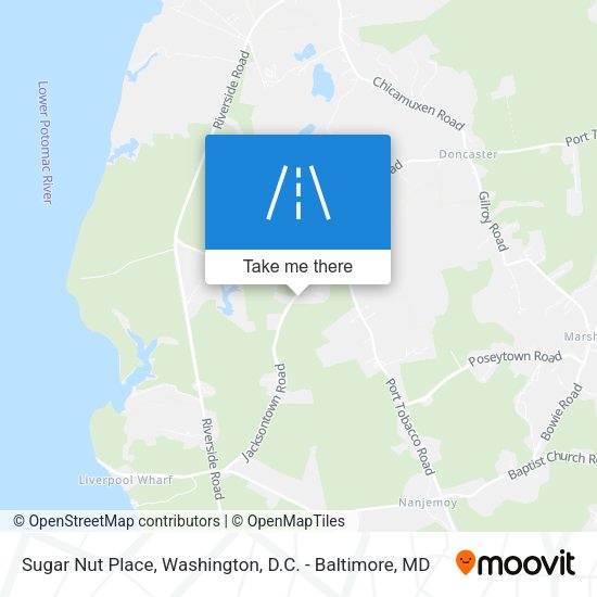 Sugar Nut Place map