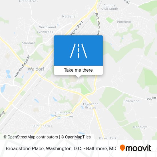 Mapa de Broadstone Place