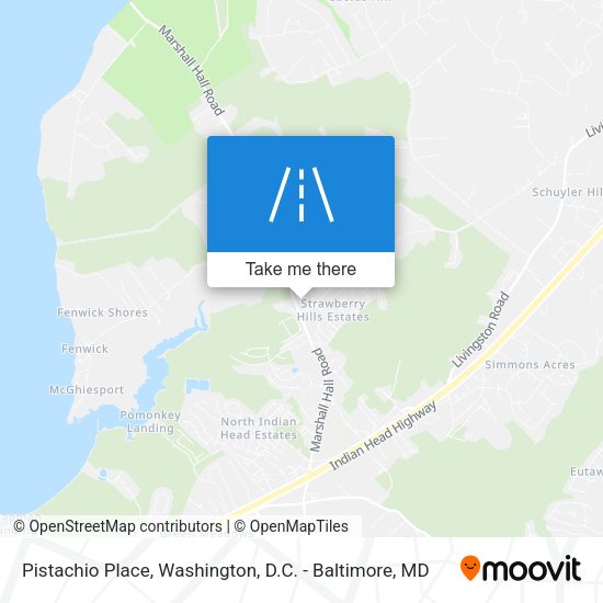 Pistachio Place map