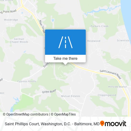 Saint Phillips Court map
