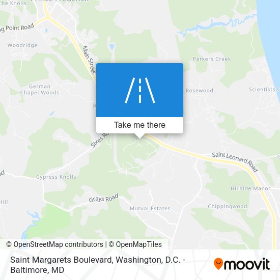Saint Margarets Boulevard map