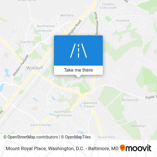 Mapa de Mount Royal Place