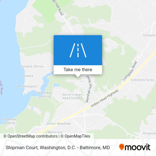 Mapa de Shipman Court