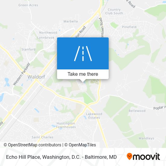 Mapa de Echo Hill Place