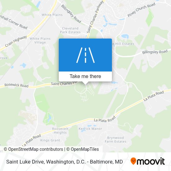 Mapa de Saint Luke Drive