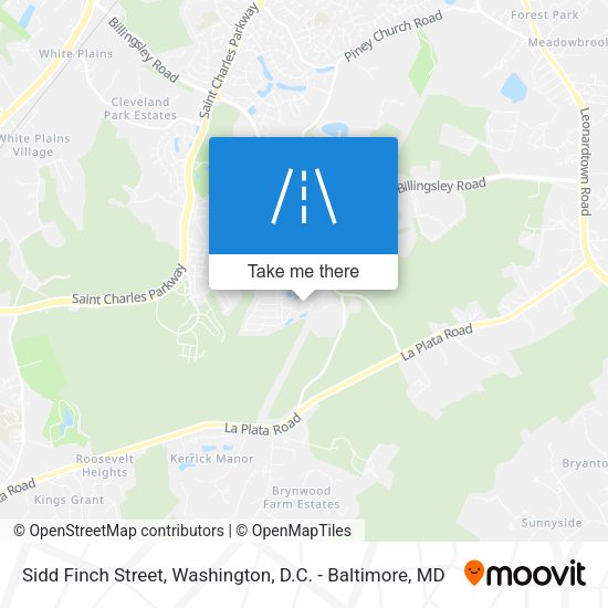 Mapa de Sidd Finch Street