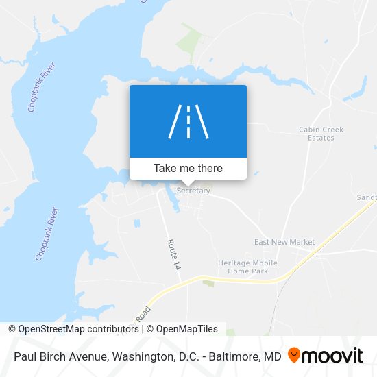 Mapa de Paul Birch Avenue