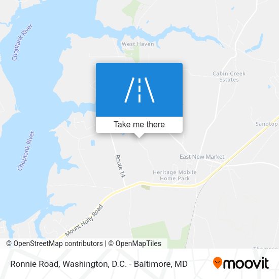Mapa de Ronnie Road