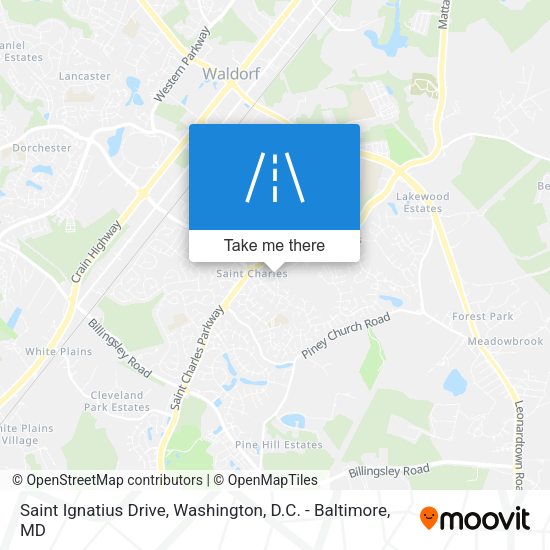 Mapa de Saint Ignatius Drive