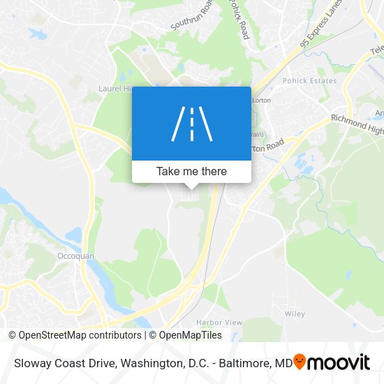 Sloway Coast Drive map