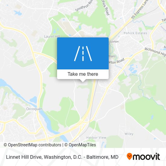 Mapa de Linnet Hill Drive