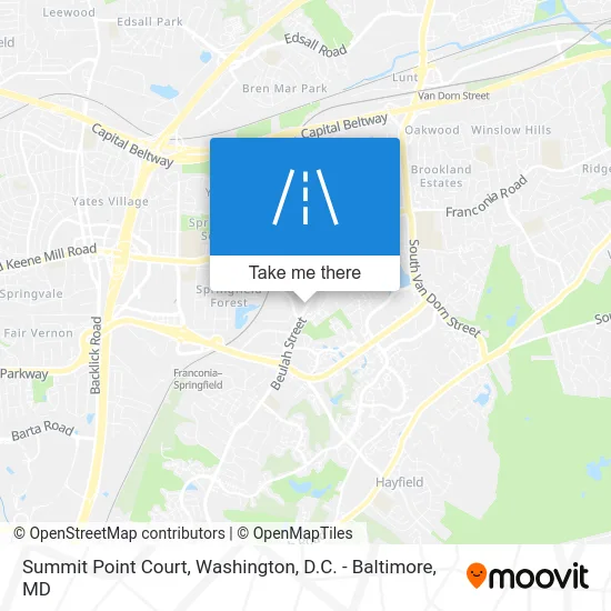 Summit Point Court map