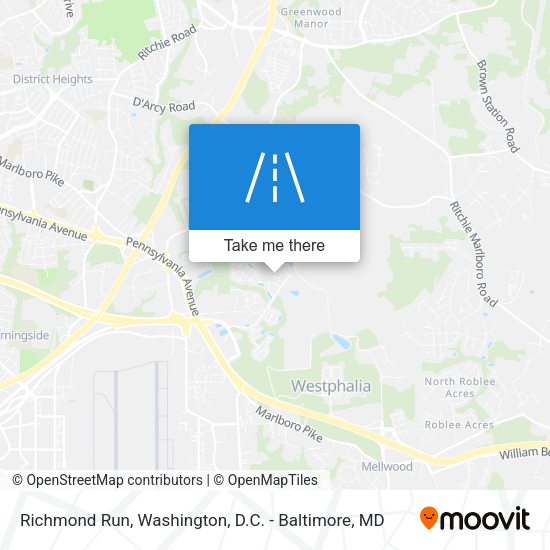 Richmond Run map