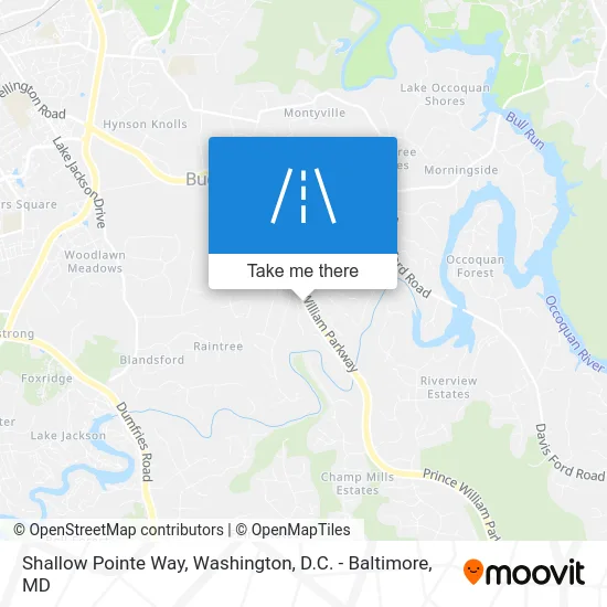 Shallow Pointe Way map