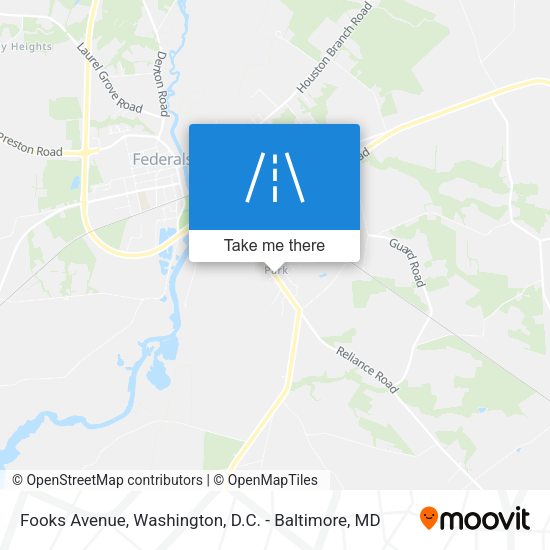 Fooks Avenue map