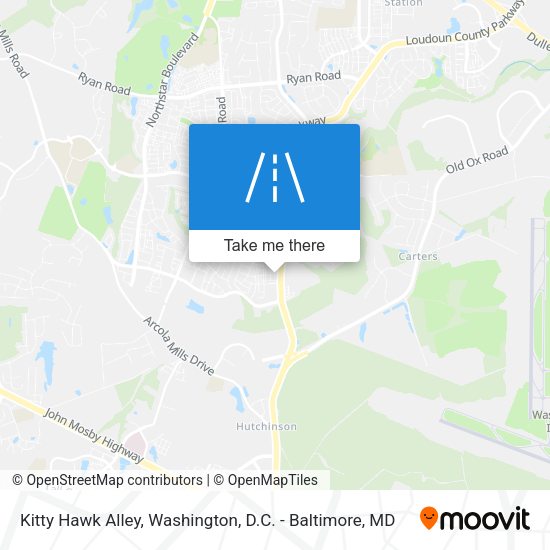 Mapa de Kitty Hawk Alley