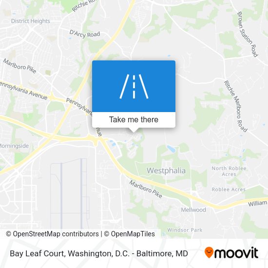Bay Leaf Court map