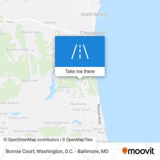 Bonnie Court map