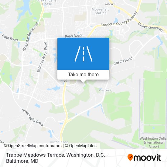 Trappe Meadows Terrace map