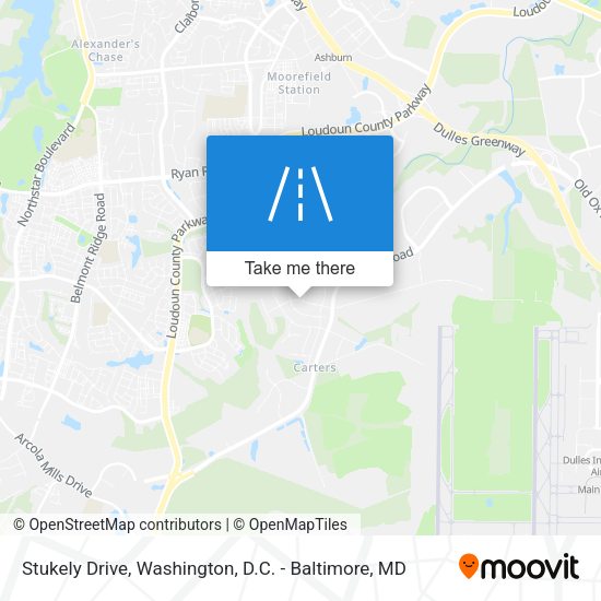 Stukely Drive map
