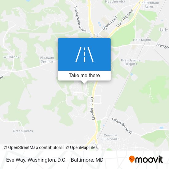 Eve Way map