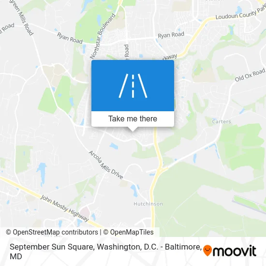 September Sun Square map