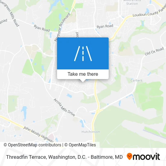 Threadfin Terrace map