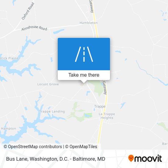 Mapa de Bus Lane