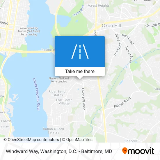 Windward Way map