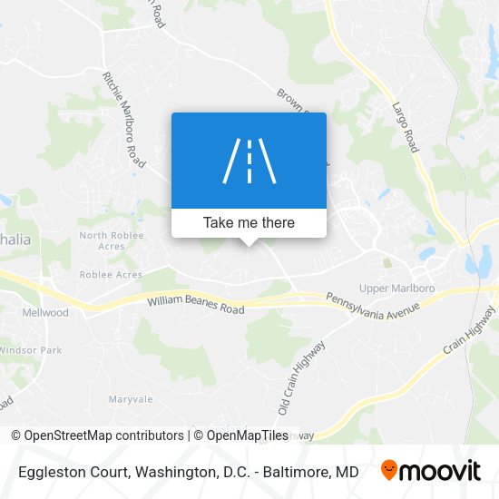 Mapa de Eggleston Court