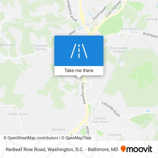 Redleaf Row Road map