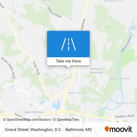 Grand Street map