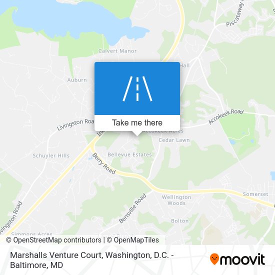 Mapa de Marshalls Venture Court