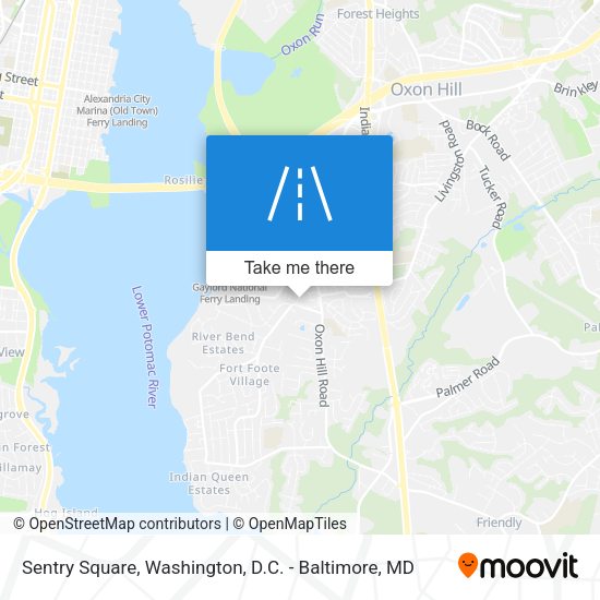 Sentry Square map