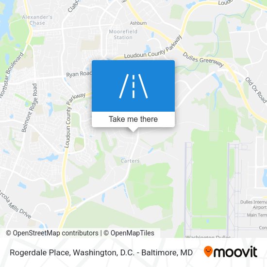 Rogerdale Place map