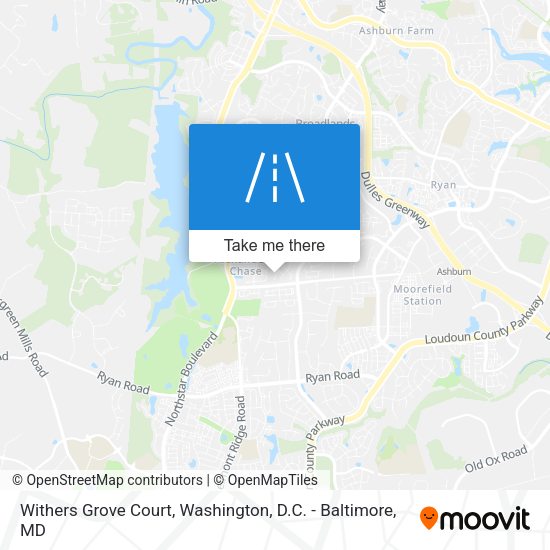 Withers Grove Court map