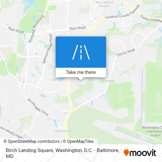 Birch Landing Square map