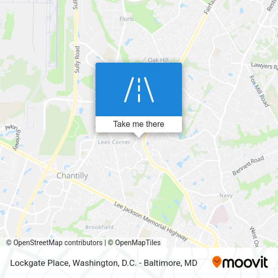 Lockgate Place map