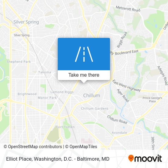 Mapa de Elliot Place