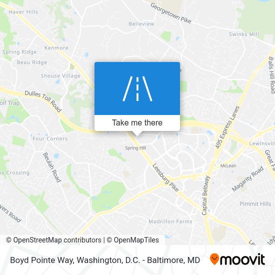 Mapa de Boyd Pointe Way